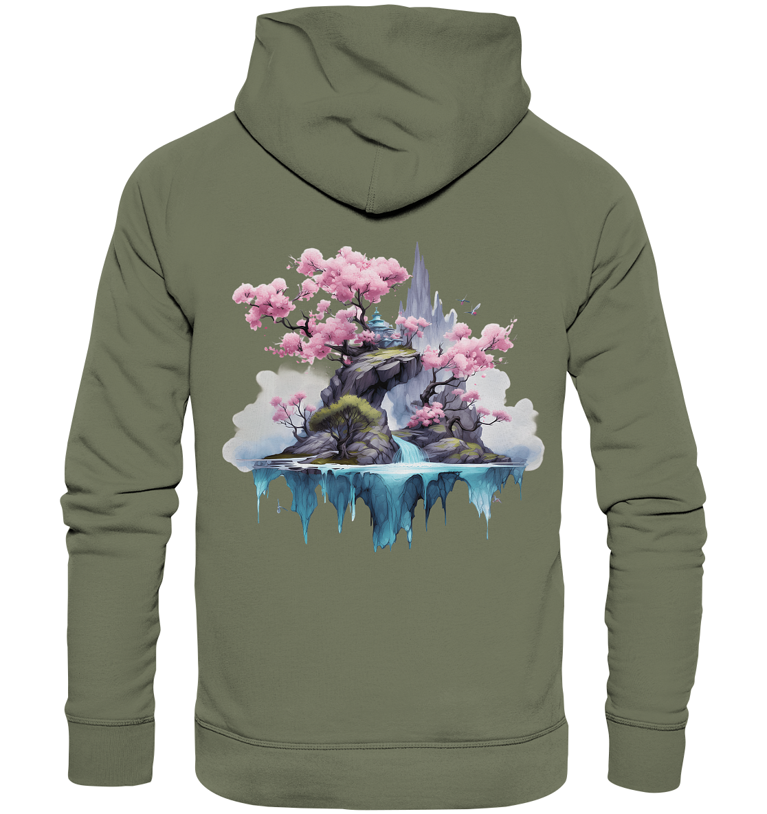 Fantasie Landschaft 2 - Premium Unisex Hoodie