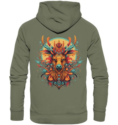 "Elch" Tiertotems - Premium Unisex Hoodie