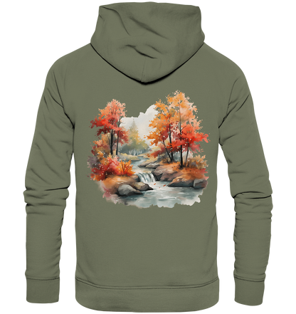 Fantasie Landschaft 4 - Premium Unisex Hoodie