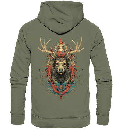 "Hirsch" Tiertotems - Premium Unisex Hoodie