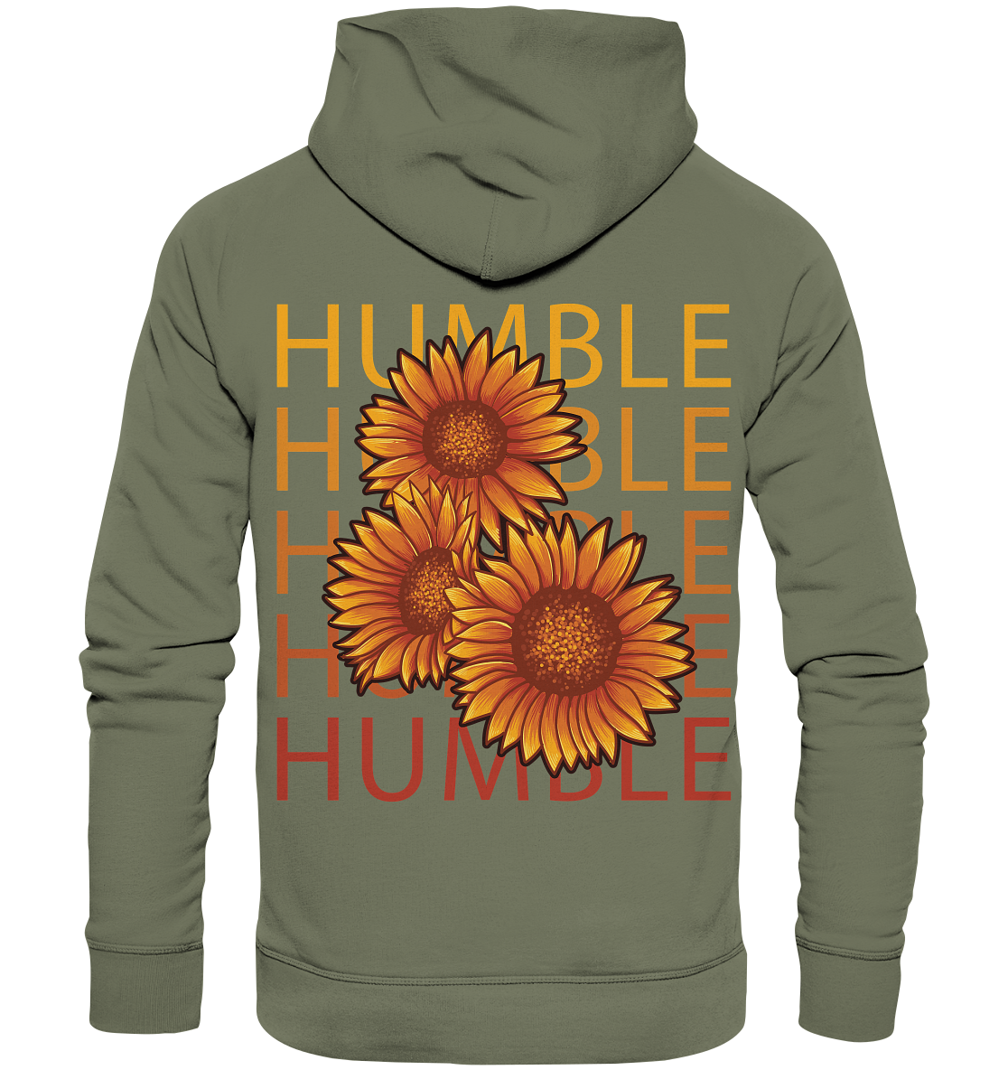 "Humble" Blumen Streetstyle - Premium Unisex Hoodie