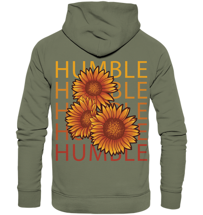 "Humble" Blumen Streetstyle - Premium Unisex Hoodie