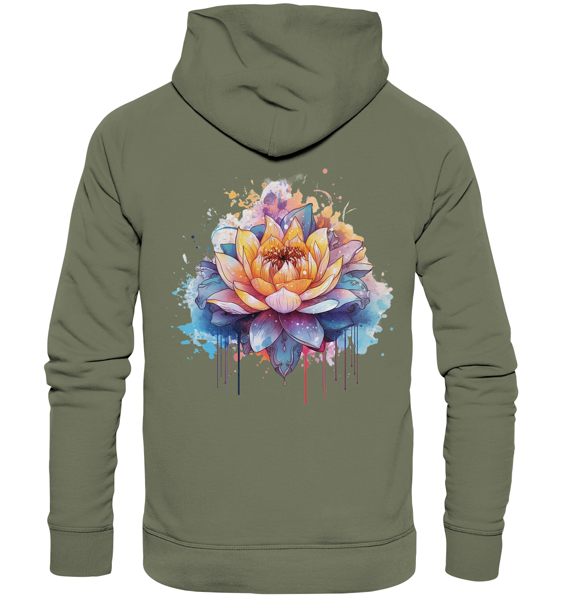 Lotus Blumen 2 - Premium Unisex Hoodie