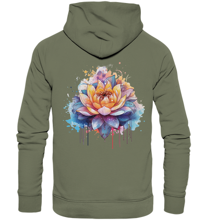 Lotus Blumen 2 - Premium Unisex Hoodie