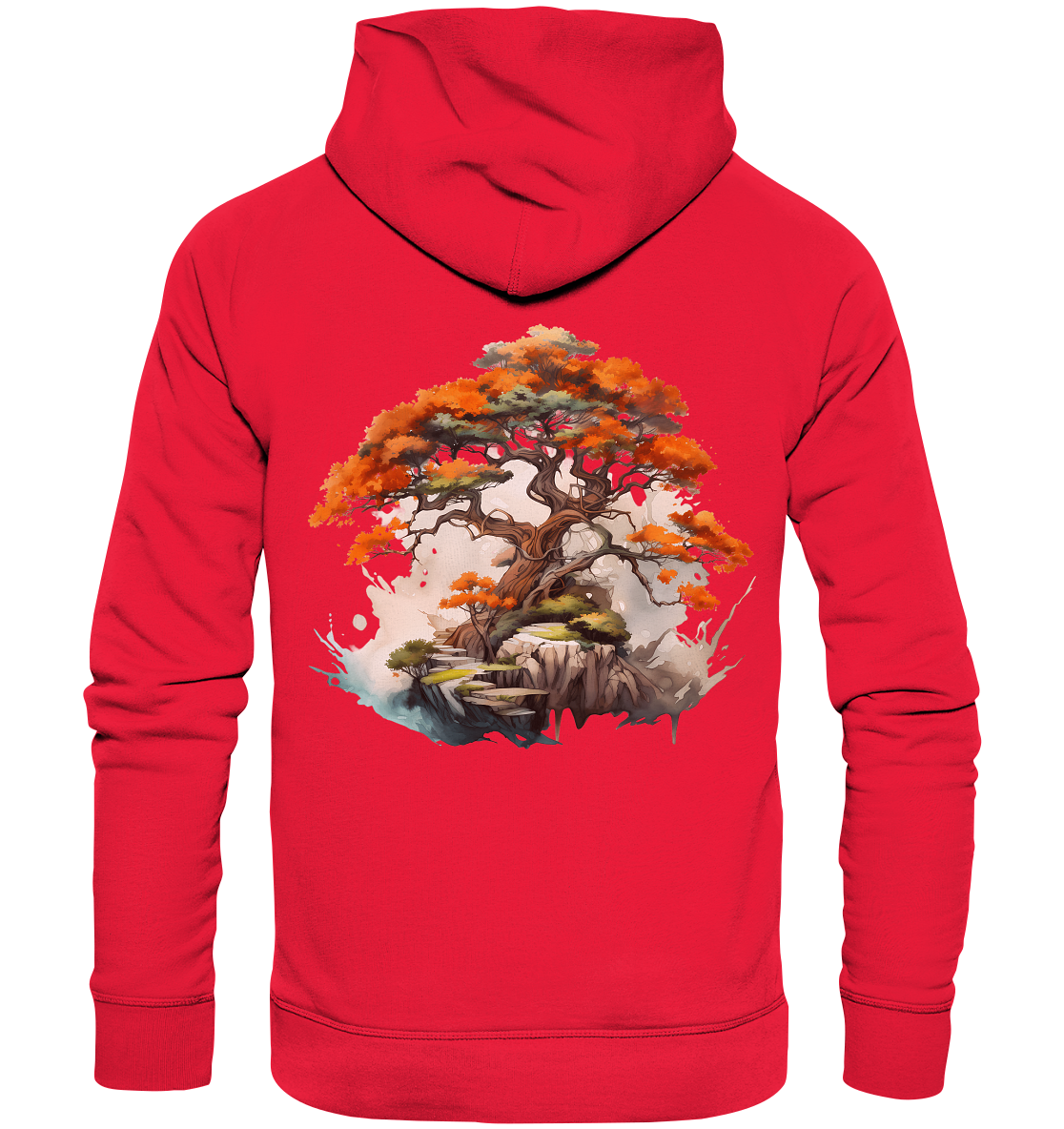 Fantasie Landschaft 1 - Premium Unisex Hoodie