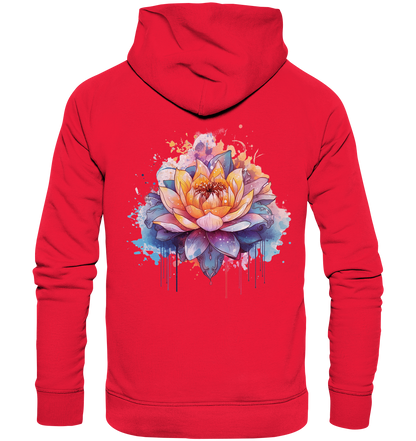 Lotus Blumen 2 - Premium Unisex Hoodie