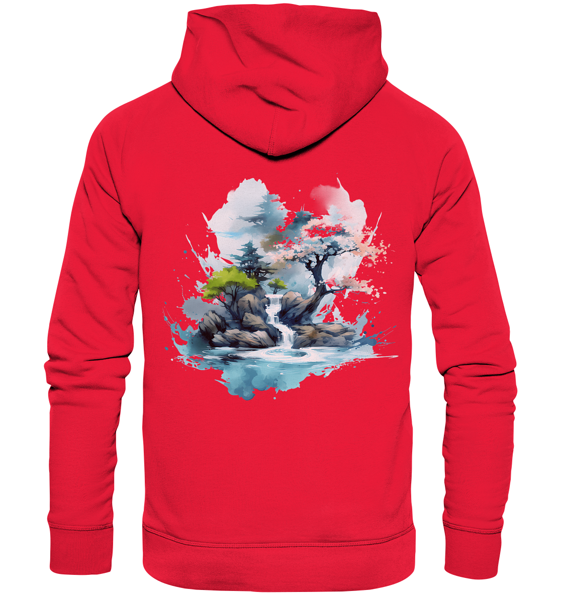 Fantasie Landschaft 3 - Premium Unisex Hoodie