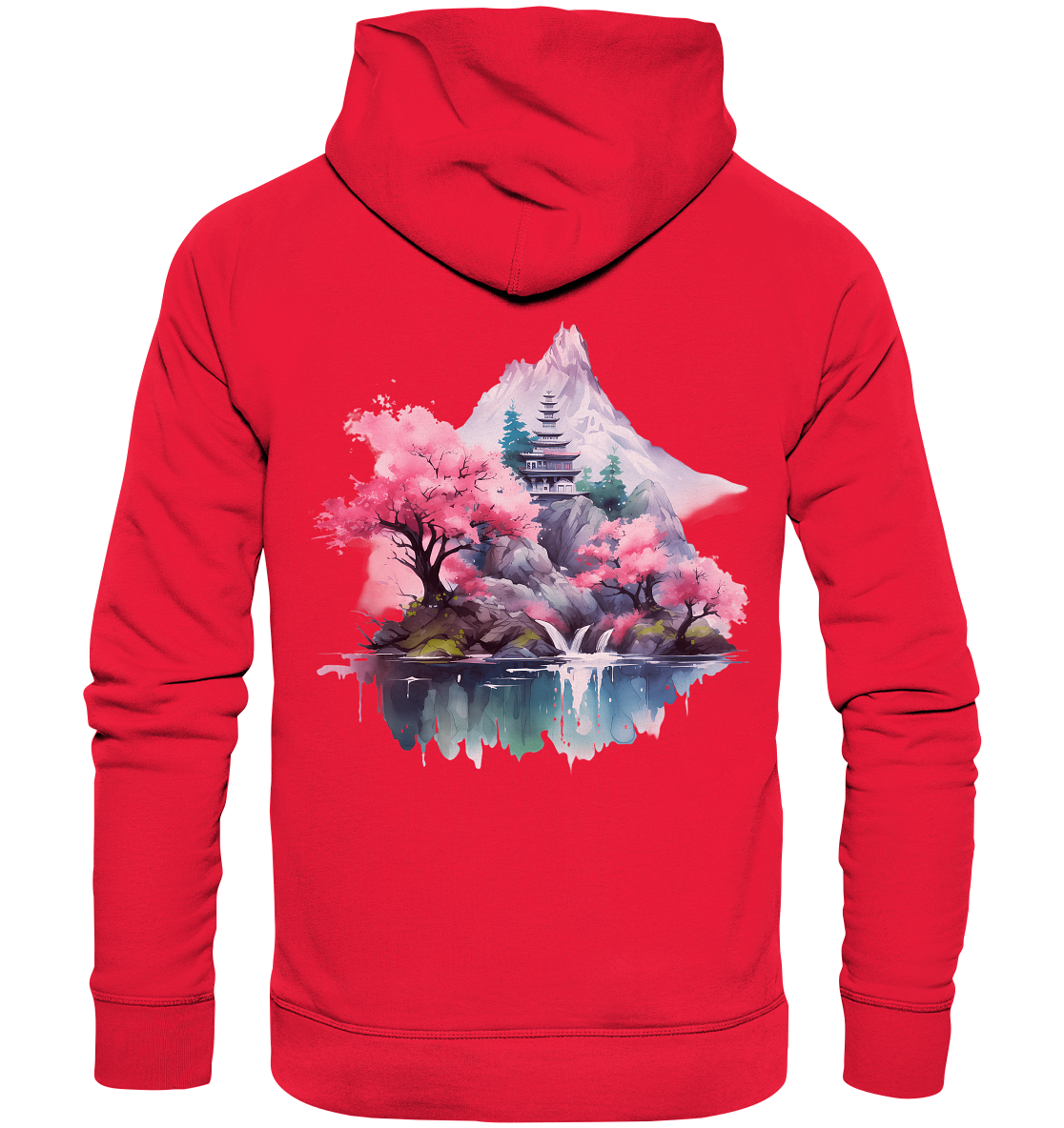 Fantasie Landschaft 8 - Premium Unisex Hoodie