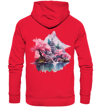 Fantasie Landschaft 8 - Premium Unisex Hoodie