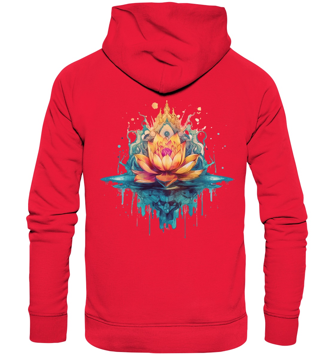 Lotus Blumen 3 - Premium Unisex Hoodie