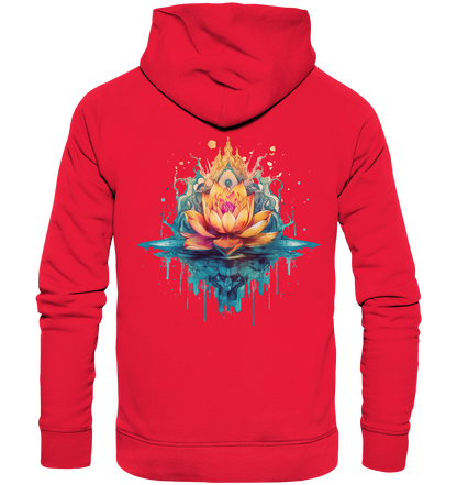 Lotus Blumen 3 - Premium Unisex Hoodie