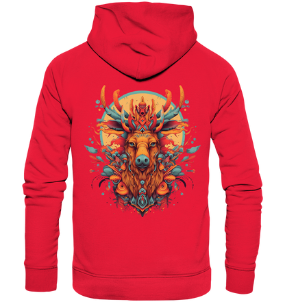 "Elch" Tiertotems - Premium Unisex Hoodie