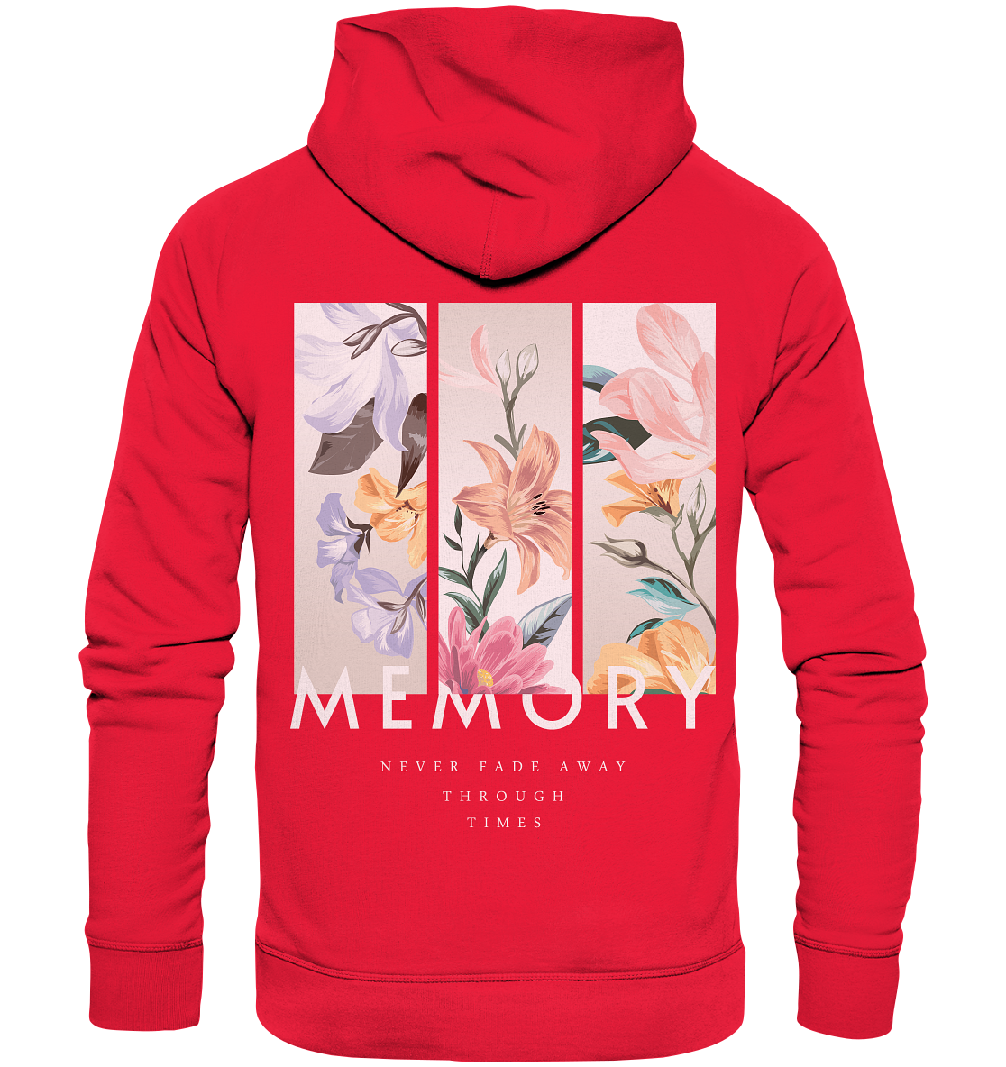 "Memory" Blumen Streetstyle - Premium Unisex Hoodie