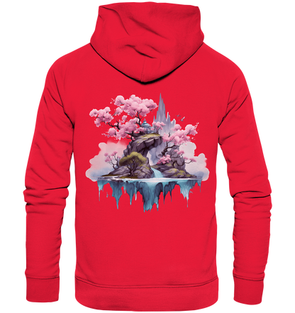 Fantasie Landschaft 2 - Premium Unisex Hoodie