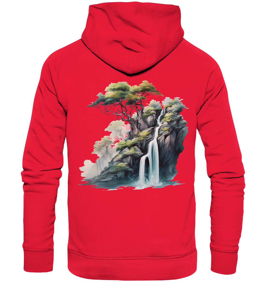 Fantasie Landschaft 13 - Premium Unisex Hoodie