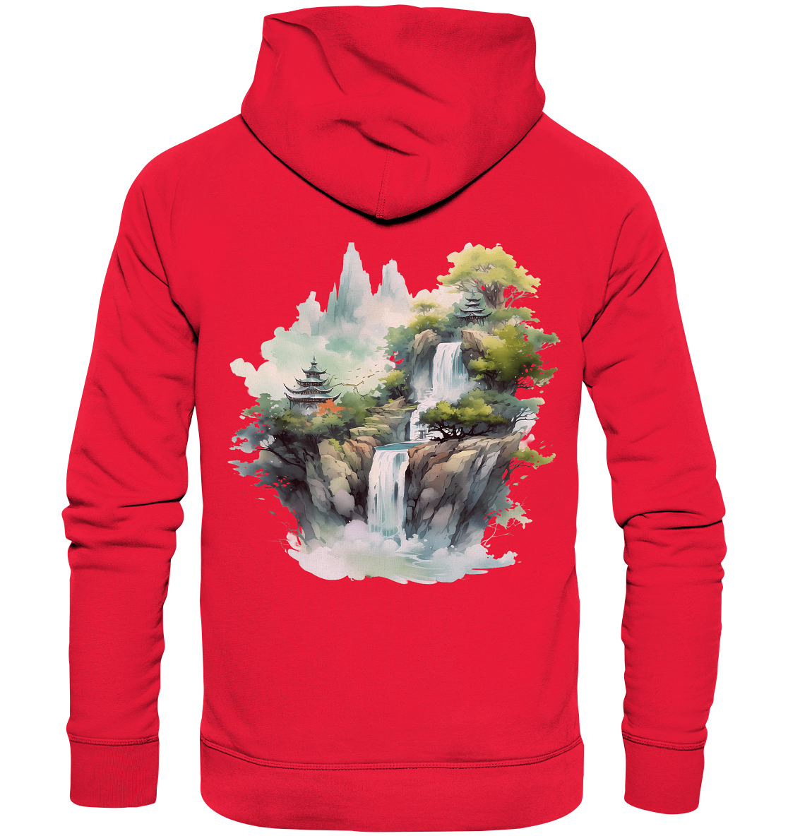 Fantasie Landschaft 11 - Premium Unisex Hoodie