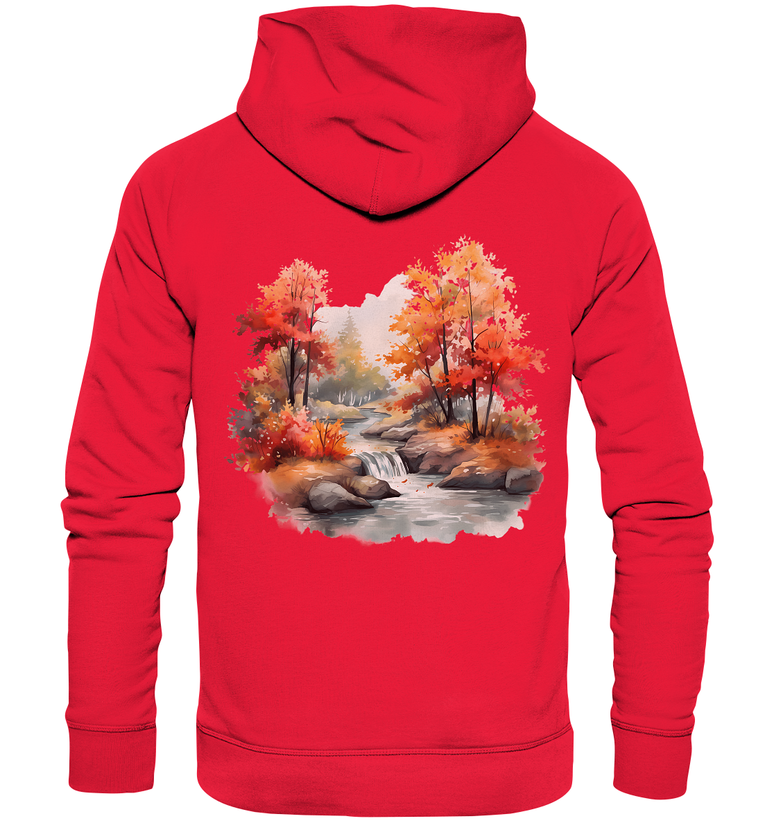 Fantasie Landschaft 4 - Premium Unisex Hoodie