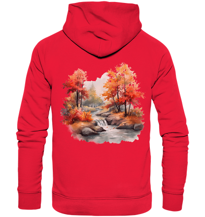 Fantasie Landschaft 4 - Premium Unisex Hoodie