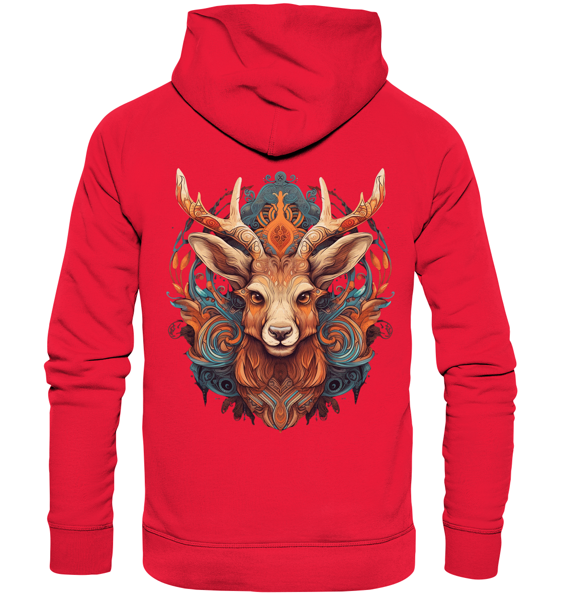 "Hirsch Bunt" Tiertotems - Premium Unisex Hoodie