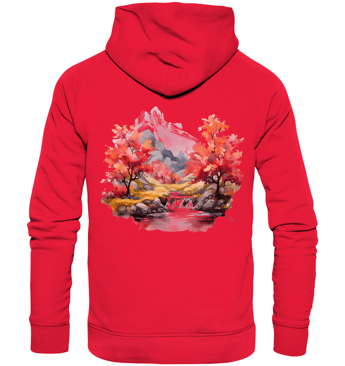 Fantasie Landschaft 10 - Premium Unisex Hoodie