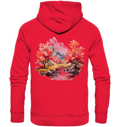 Fantasie Landschaft 10 - Premium Unisex Hoodie