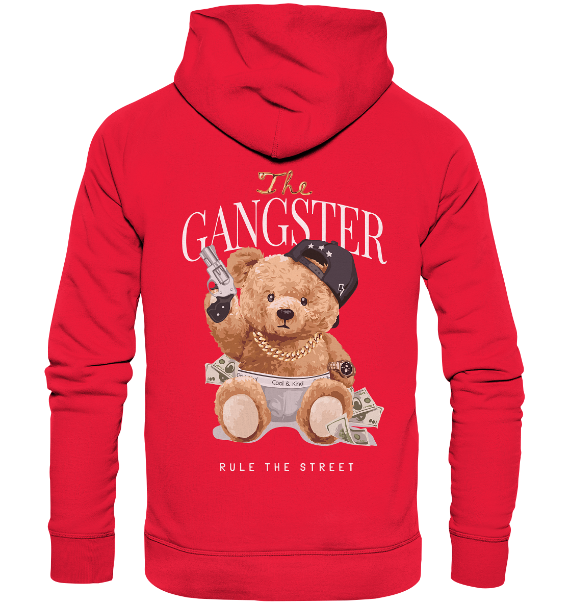 "The Gangster" Bär Streetstyle - Premium Unisex Hoodie