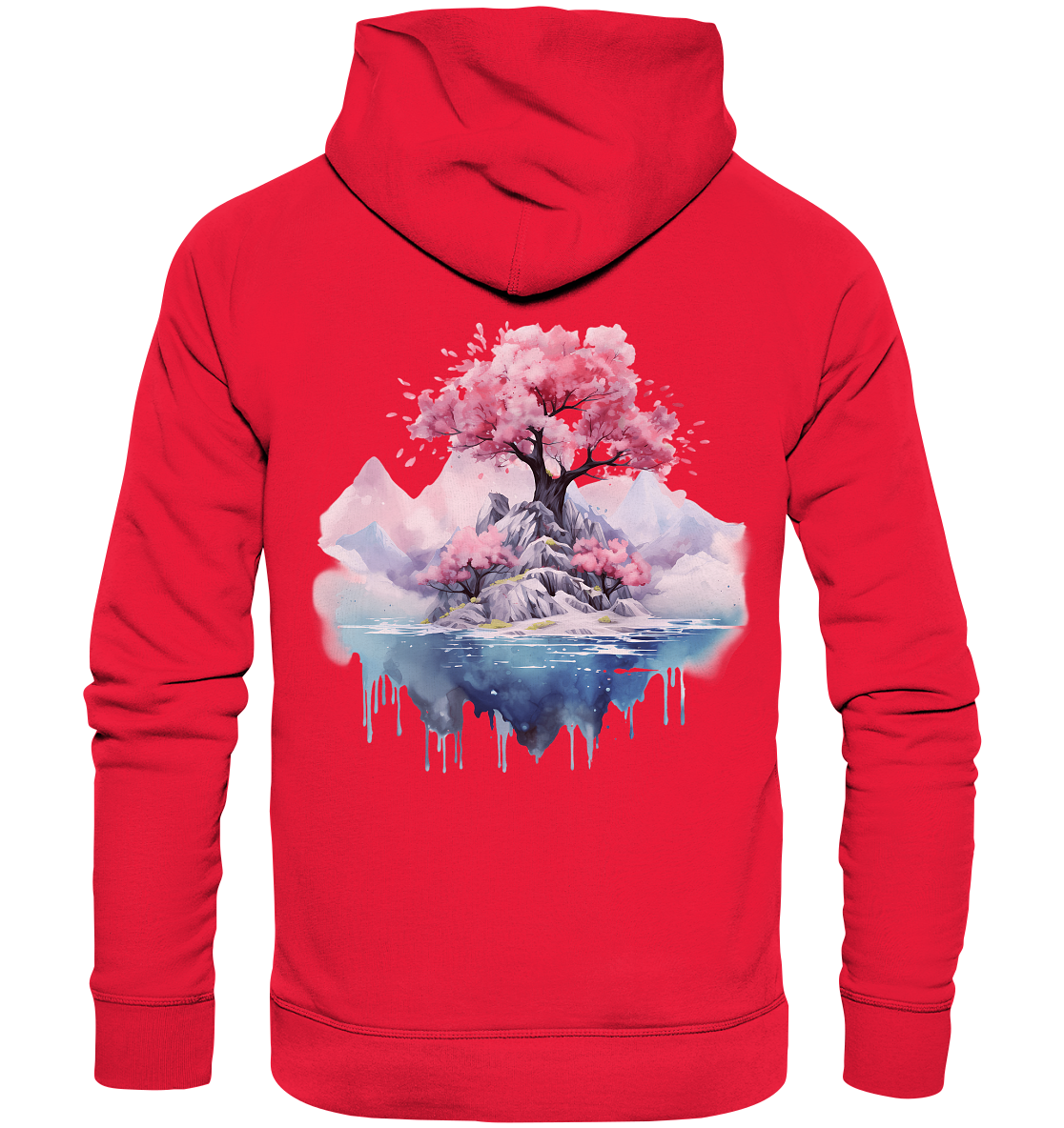 Fantasie Landschaft 14 - Premium Unisex Hoodie