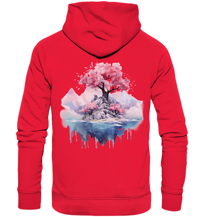 Fantasie Landschaft 14 - Premium Unisex Hoodie