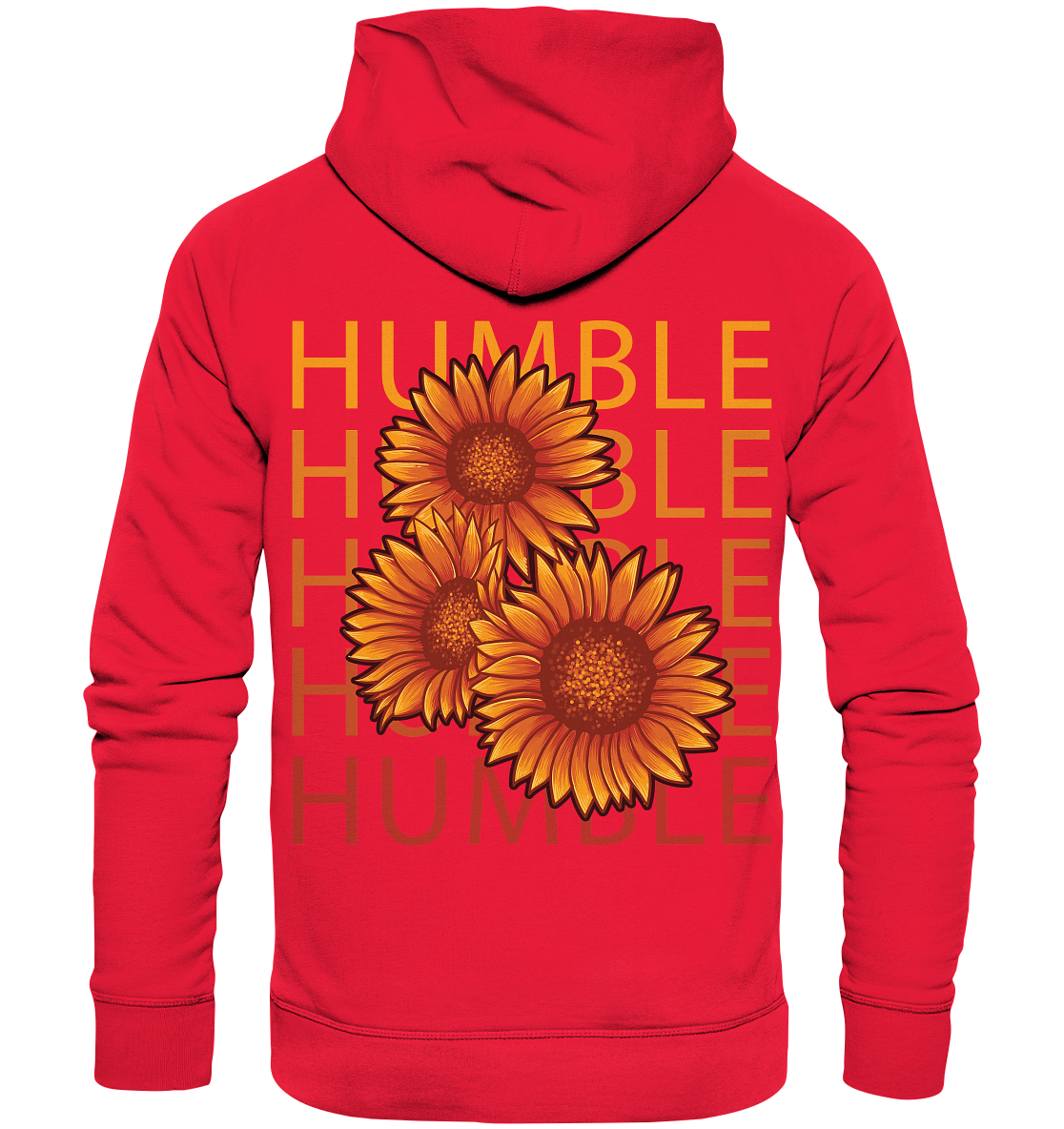 "Humble" Blumen Streetstyle - Premium Unisex Hoodie