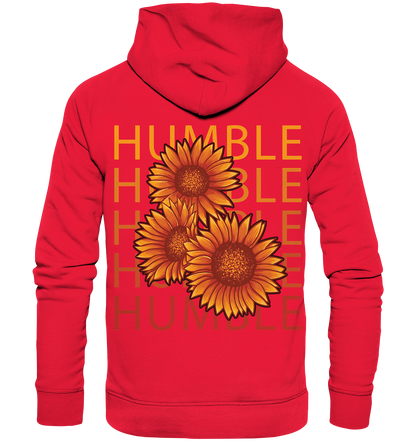 "Humble" Blumen Streetstyle - Premium Unisex Hoodie