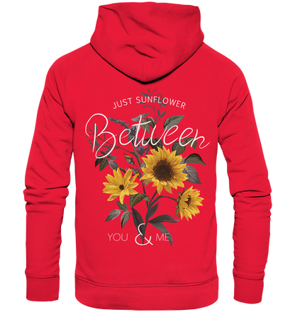 "Just Sunflower" Blumen Streetstyle - Premium Unisex Hoodie