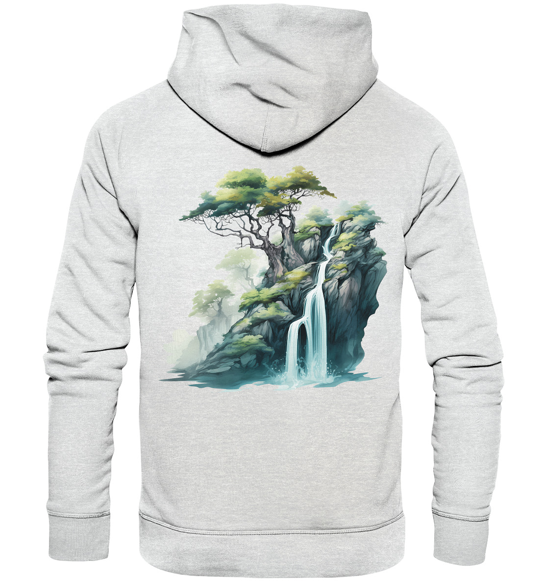 Fantasie Landschaft 13 - Premium Unisex Hoodie