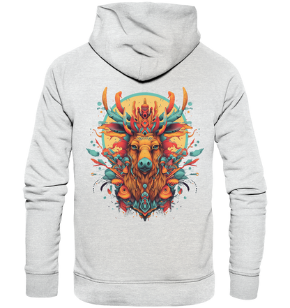 "Elch" Tiertotems - Premium Unisex Hoodie