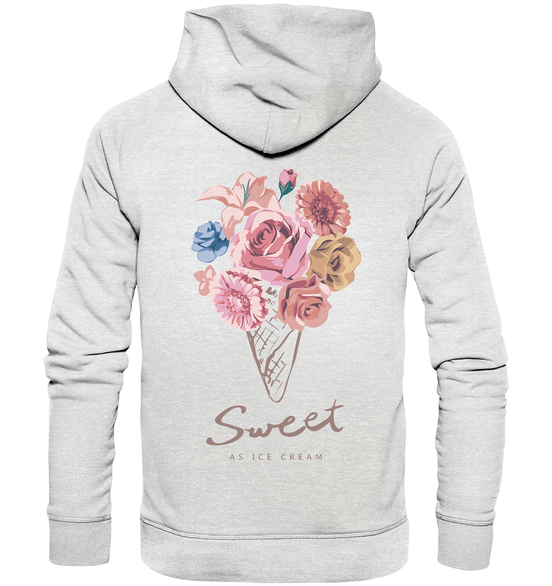 "Eiscreme" Blumen Streetstyle - Premium Unisex Hoodie