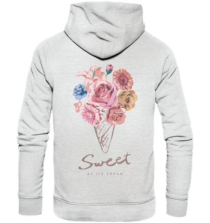 "Eiscreme" Blumen Streetstyle - Premium Unisex Hoodie