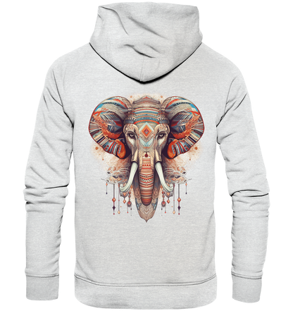 "Elefant-größen Ohr" Tiertotems - Premium Unisex Hoodie