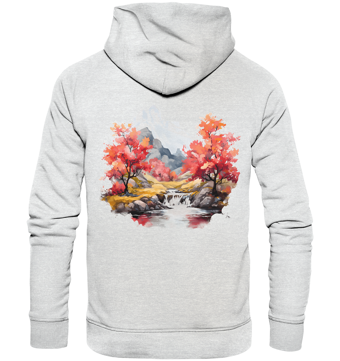 Fantasie Landschaft 10 - Premium Unisex Hoodie