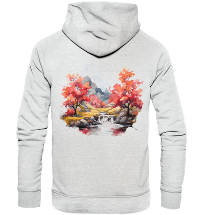 Fantasie Landschaft 10 - Premium Unisex Hoodie