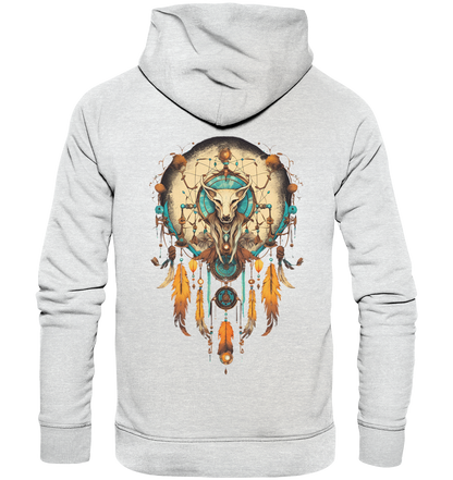 "Wolf" Traumfänger - Premium Unisex Hoodie