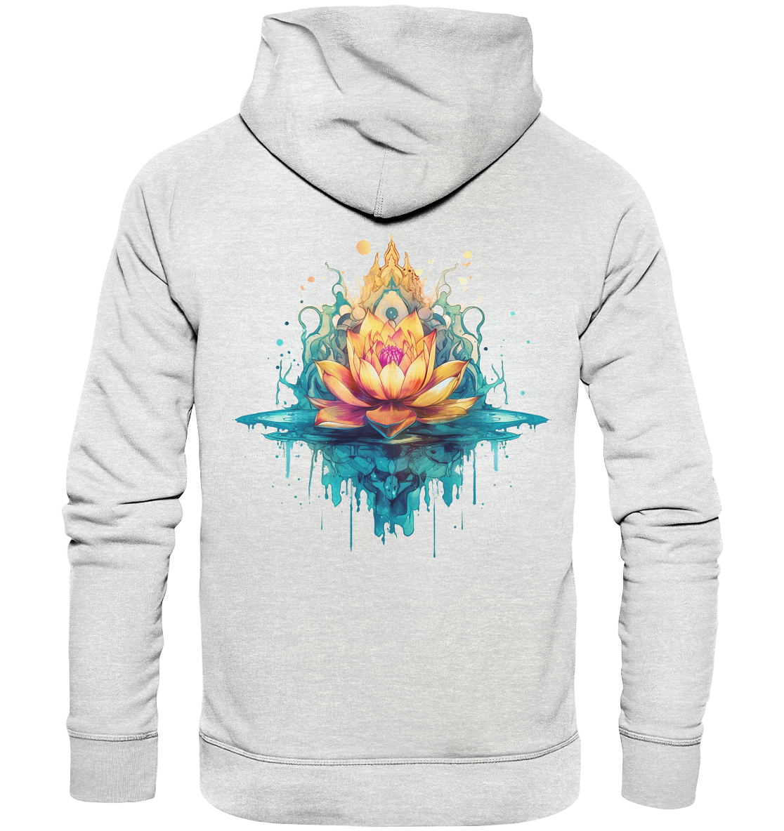 Lotus Blumen 3 - Premium Unisex Hoodie