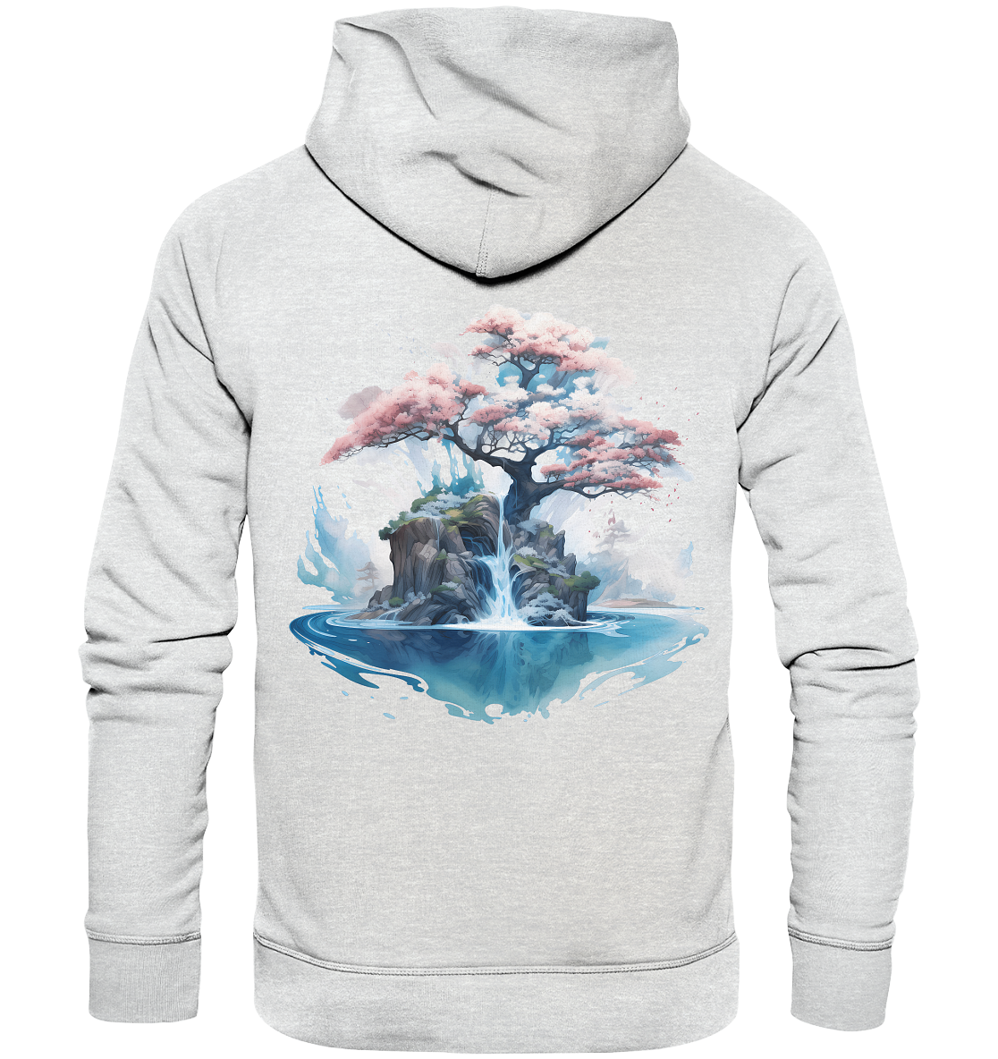 Fantasie Landschaft 9 - Premium Unisex Hoodie