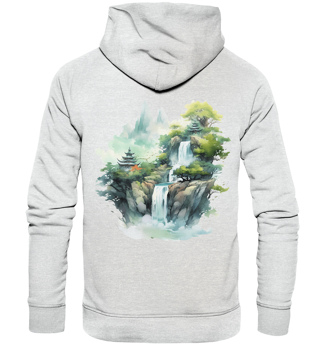 Fantasie Landschaft 11 - Premium Unisex Hoodie