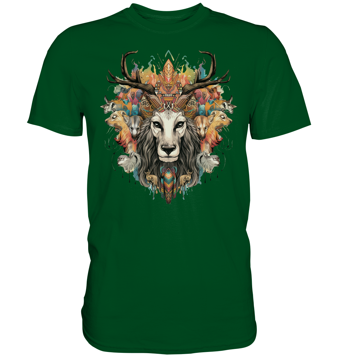 "Tier Kollektion" Tiertotems - Premium Shirt