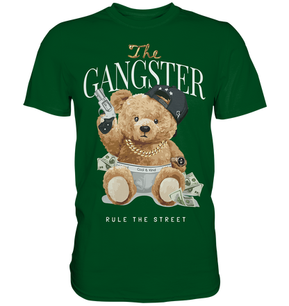 "The Gangster" Bär Streetstyle - Premium Shirt