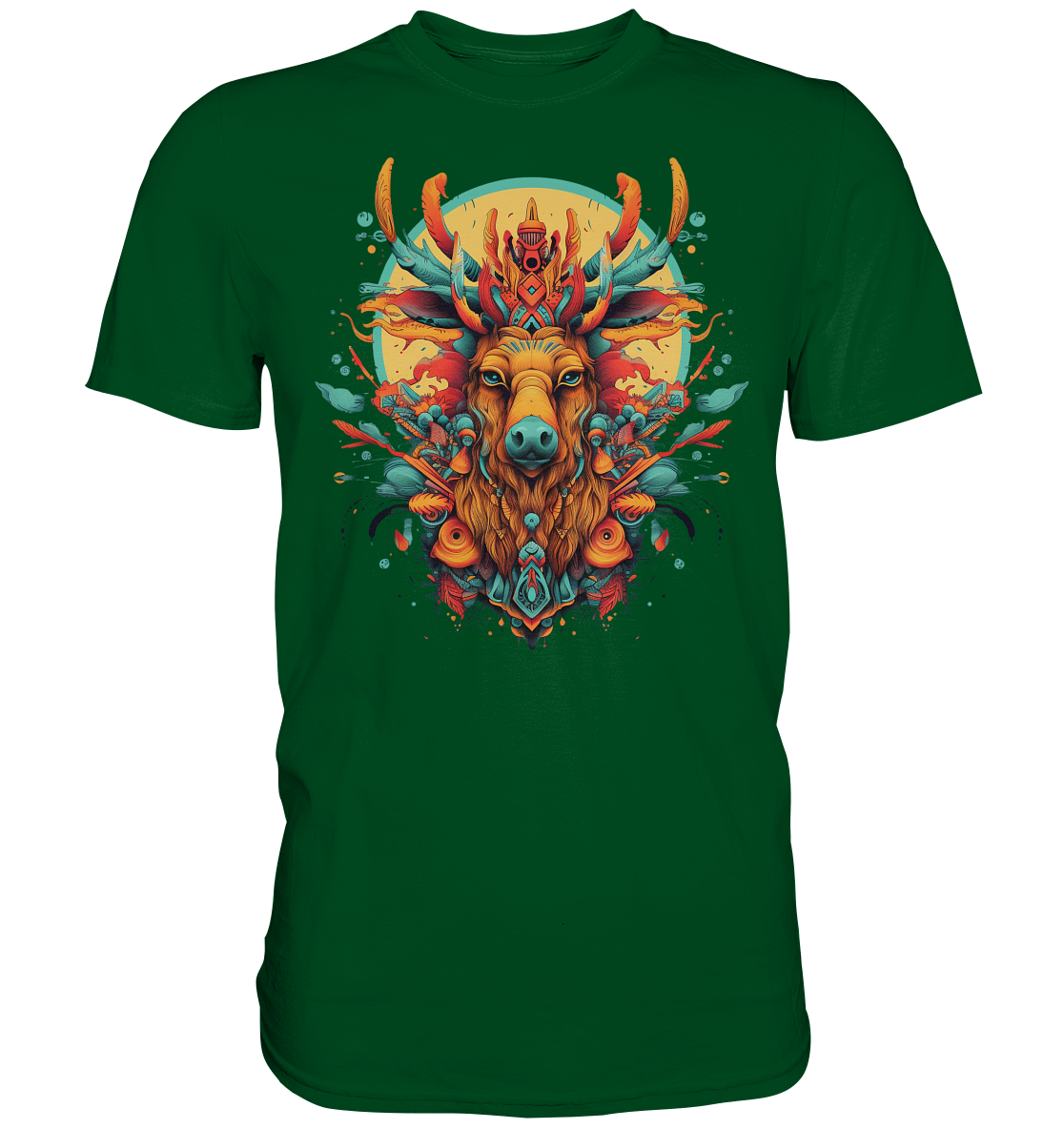 "Elch" Tiertotems - Premium Shirt