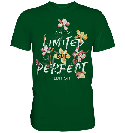 "Perfect Edition" Blumen Streetstyle - Premium Shirt