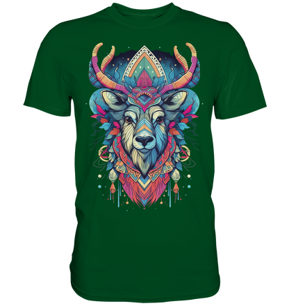 "Elch Bunt" Tiertotems - Premium Shirt