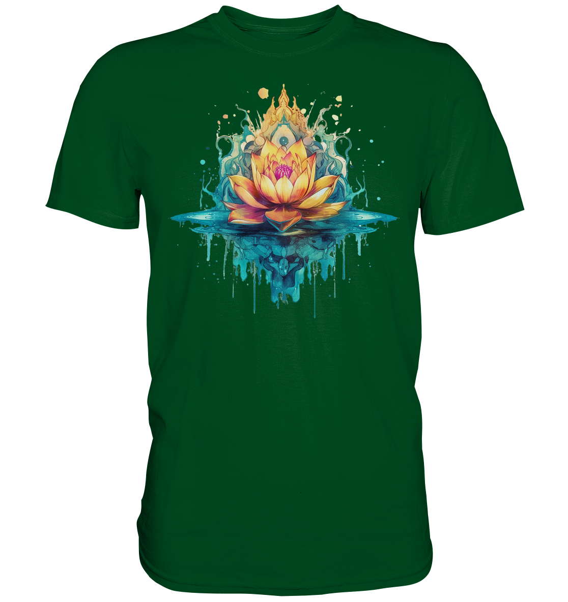 Lotus Blumen 3 - Premium Shirt