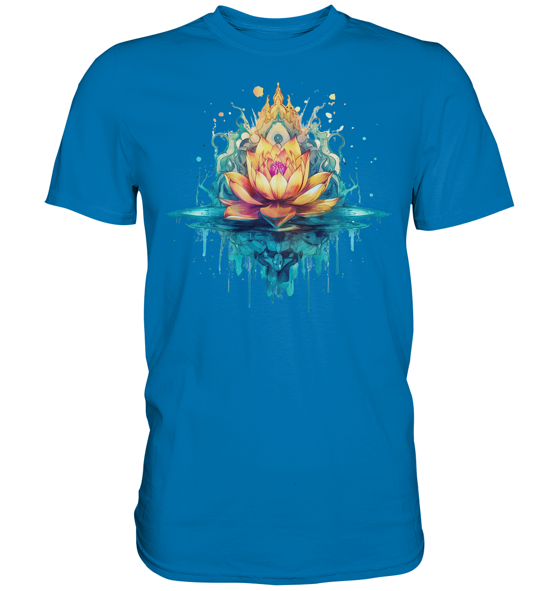 Lotus Blumen 3 - Premium Shirt