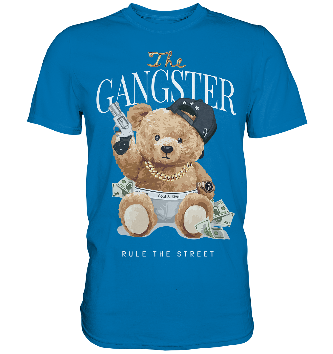 "The Gangster" Bär Streetstyle - Premium Shirt